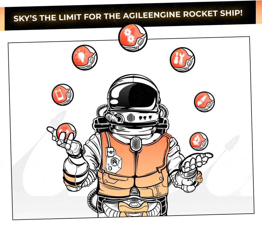 AgileEngine - Sky’s the limit for the AgileEngine rocket ship!