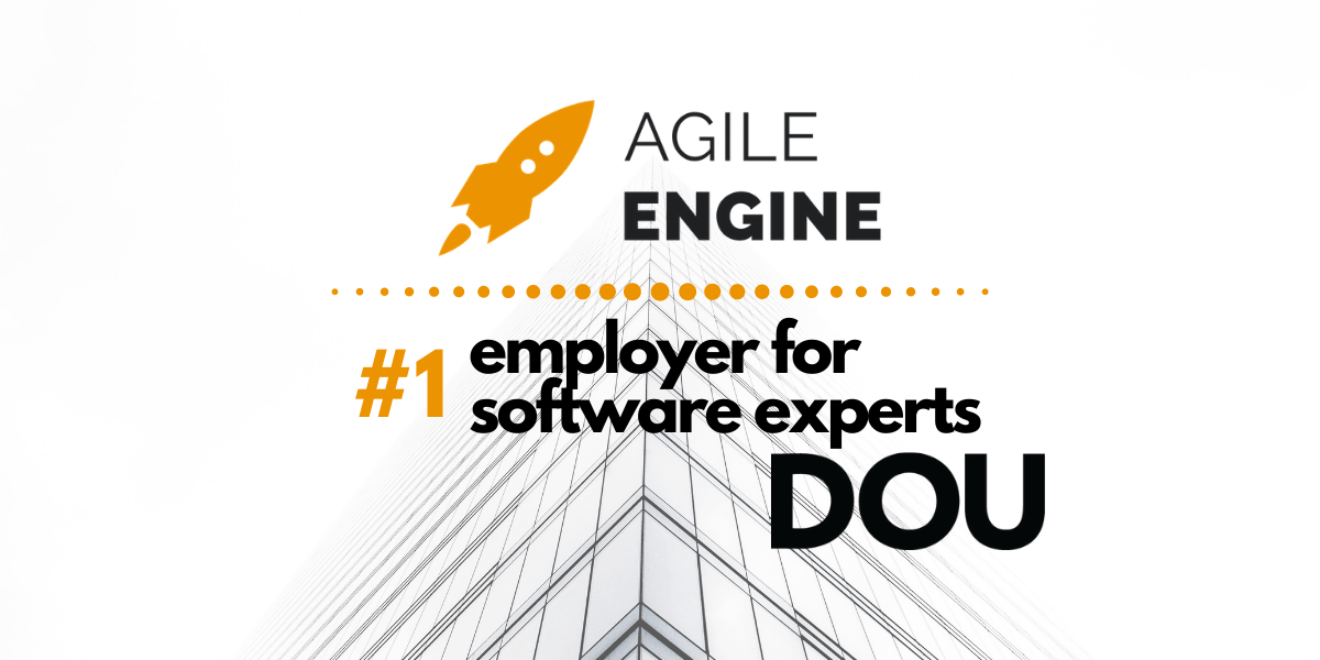 AgileEngine ranked top-1 employer for software experts in Ukraine