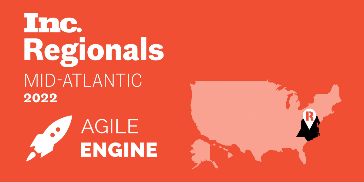Inc. Regionals list features AgileEngine in 2022
