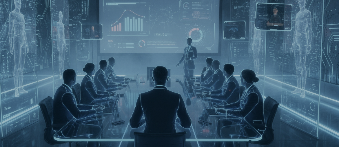 A team leader directing and managing a group of employees who work together to reach a goal, symbolizing effective leadership and coordinated team management