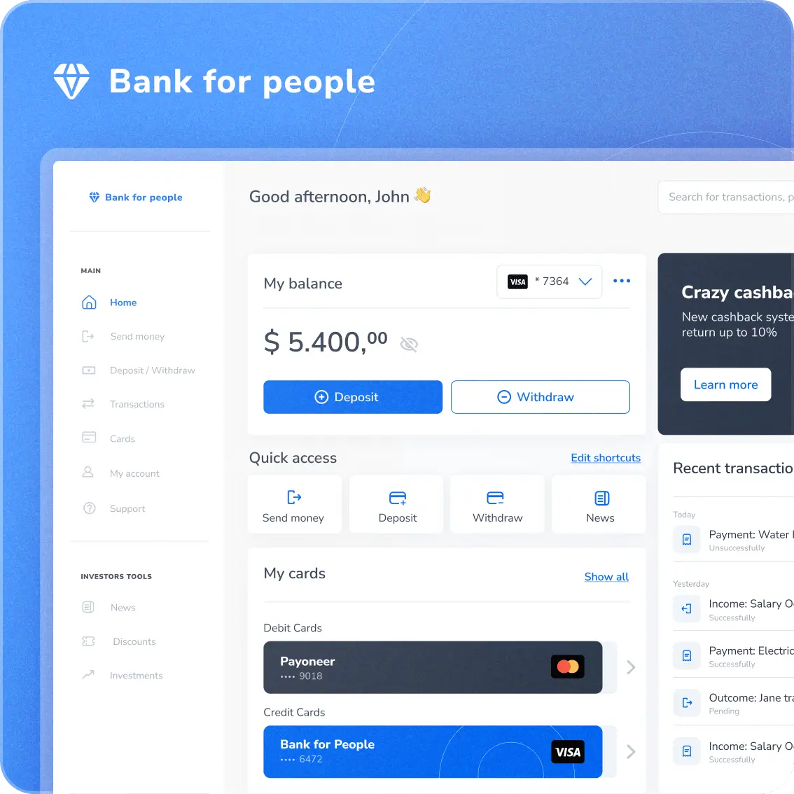 Bank for people